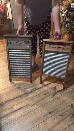 Antique washboard