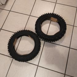 Dirt Bike Tires 2.75. And 2.50