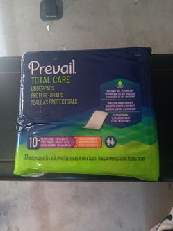 Prevail total care underpads