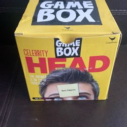 Game Box Celebrity Head Board Game Night