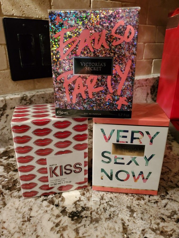 New VS 1.7 Oz Perfume Sprays. Each. Sealed Boxes. Valentines π π π