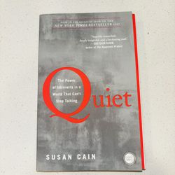 Quiet: The Power of Introverts in a World That Can’t Stop Talking by Susan Cain