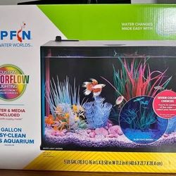 5 Gallon Water Tank With 7 Color LED