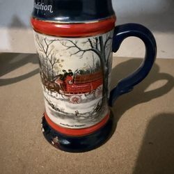 Budweiser beer stein