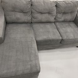 Gray L-Sofa