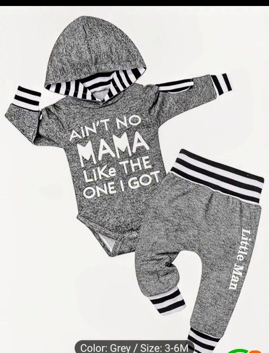 Brand New Baby Boys Hoodie Set 