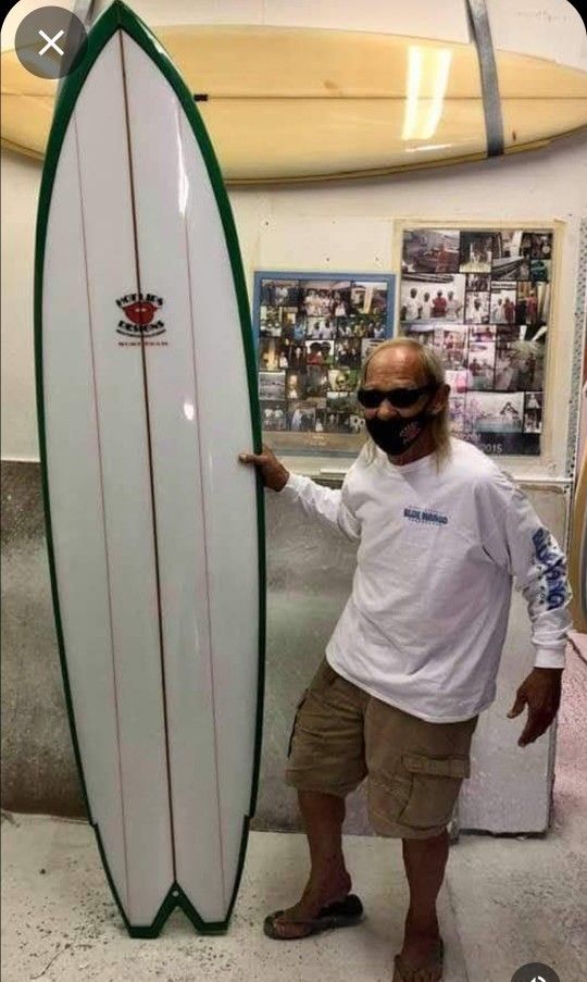 Mike Pupuse Hot LIPS💋Surfboard