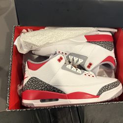 Air Jordan 3 ( Fire red ) 