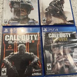 Ps4 4 Games !!