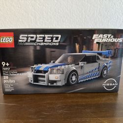 LEGO Speed Champions (76917) 2 Fast 2 Furious Nissan Skyline GT-R (R34) ~Brand New & Sealed~ Firm Price Pickup Only