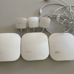 3-Pack eero 1st Generation Home Mesh WiFi System A010001