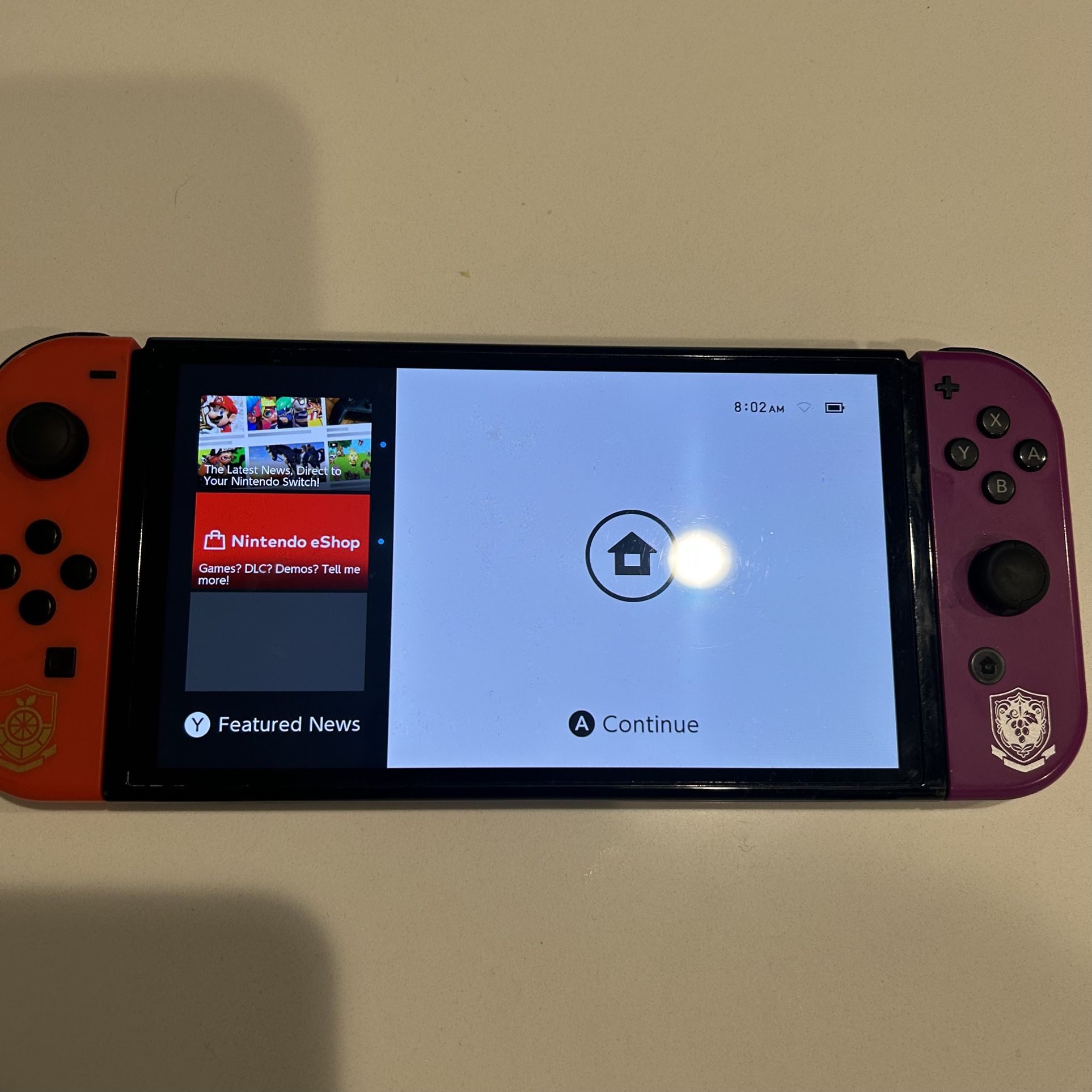 Nintendo Switch Oled Pokemon Scarlet And Voilet Edition