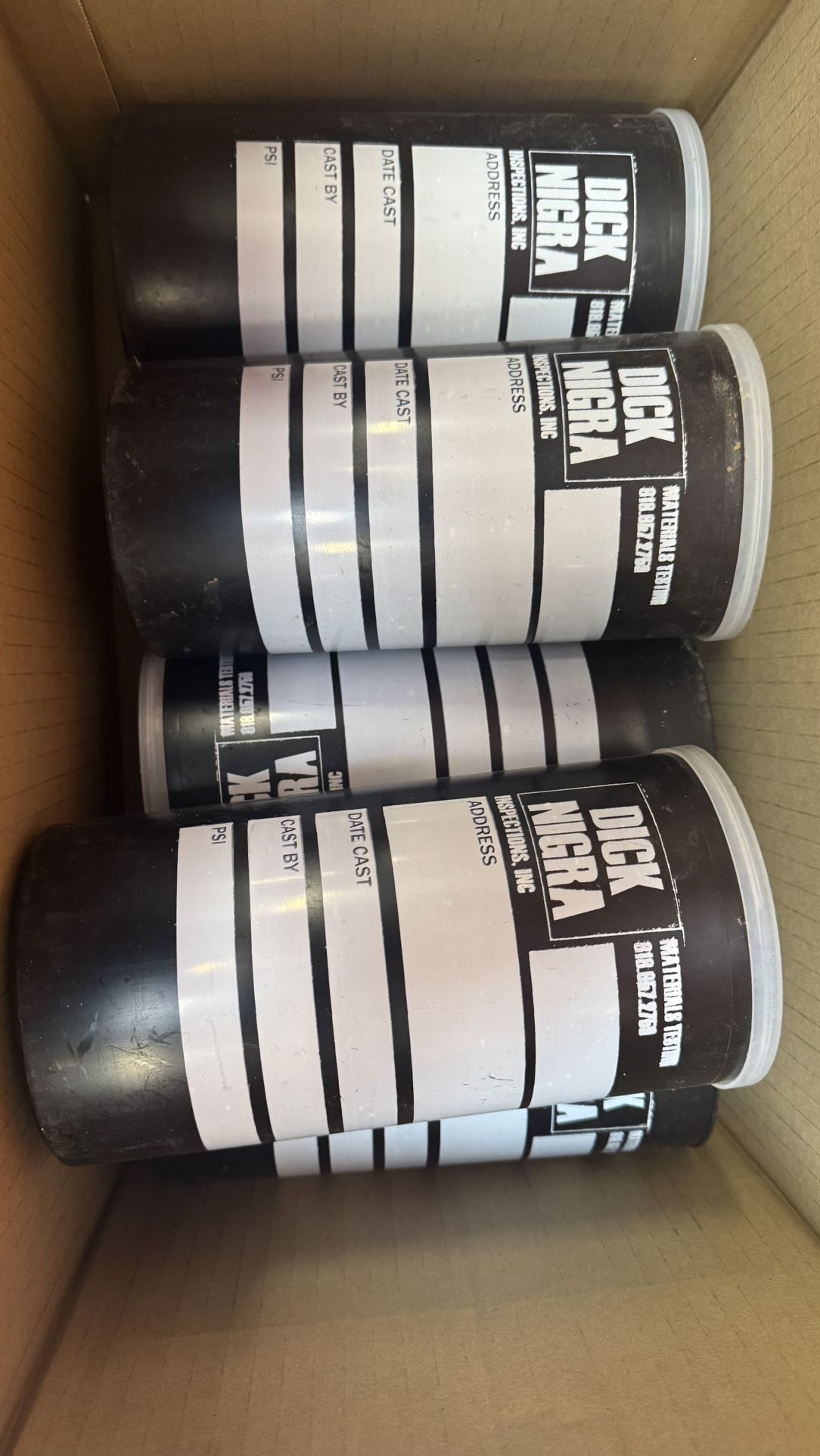 Dick Nigra Testing Canisters