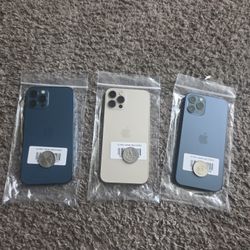 3x iPhone 12 pro unlocked 128gb