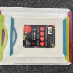 3 Piece Cutting Board Set