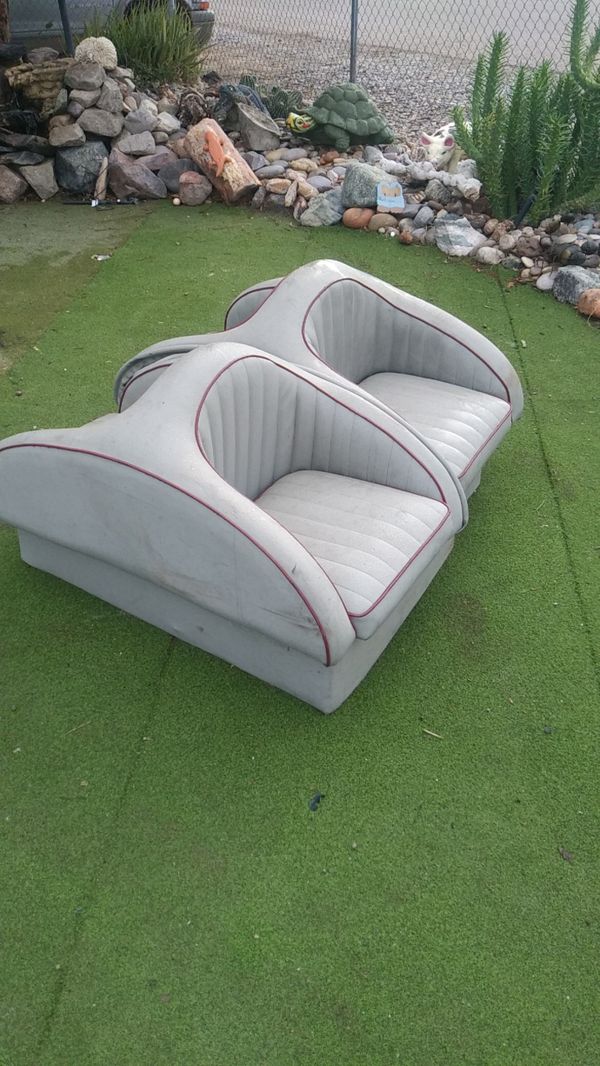 Back to back seats for jet boat or Day Cruiser for Sale in Mohave Valley, AZ OfferUp