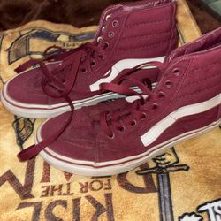 Vans Old School High Tops Size 