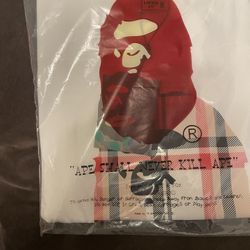 Bape Tshirt Size Medium 