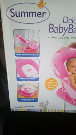 Deluxe baby bath