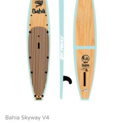 Bahia Skyway V4 pabbleboard




 Bahia Skyway is a luxury paddleboard.  
Constructed with kevlar rails, tail and nose, able to
 paddle longer on one s