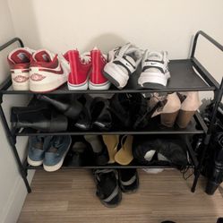 Ikea Fabric Shoe Rack 3 Levels