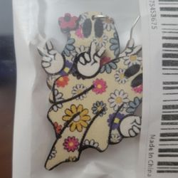 Groovy Ghost Errings