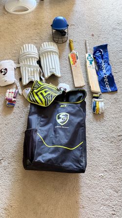 SG Cricket Kit with Bag and Accessories