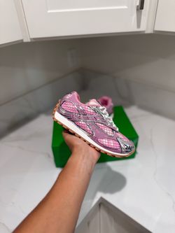 Sneakers Pink Silver