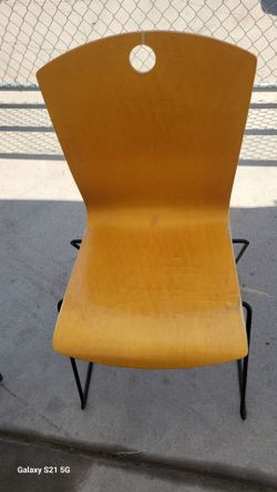 Wood chairs
