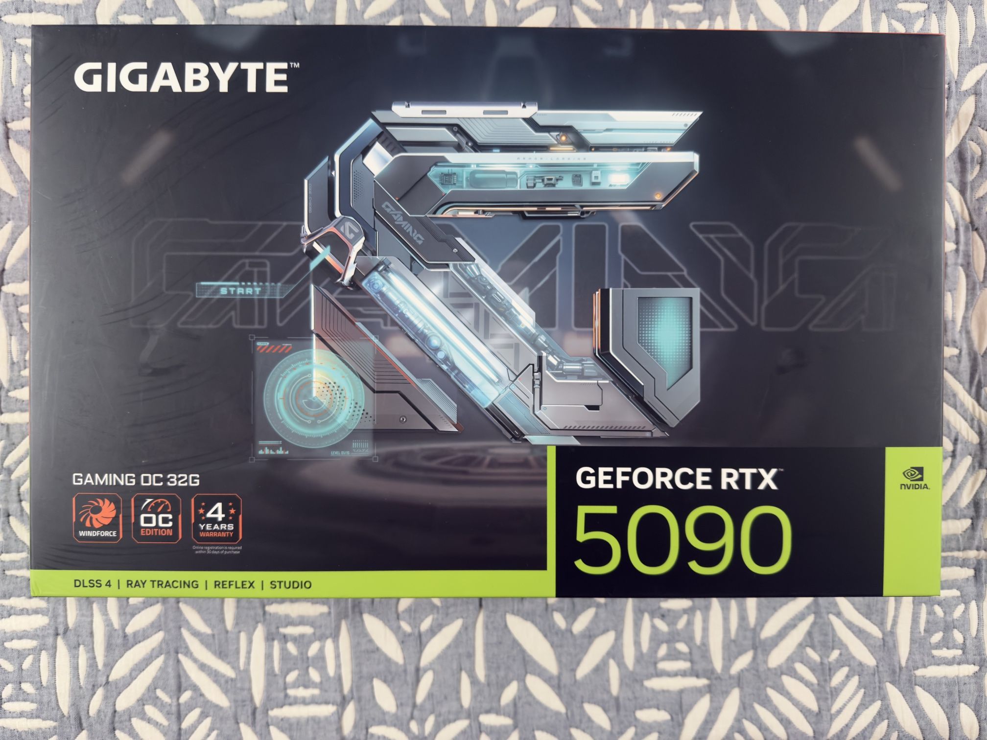 GIGABYTE Gaming GeForce RTX 5090 32GB GDDR7 PCI Express 5.0 ATX Graphics Card GV-N5090GAMING OC-32GD