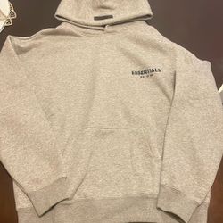 Essential hoodie Dark oat