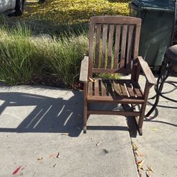 Wooden Rocking Chair FREE