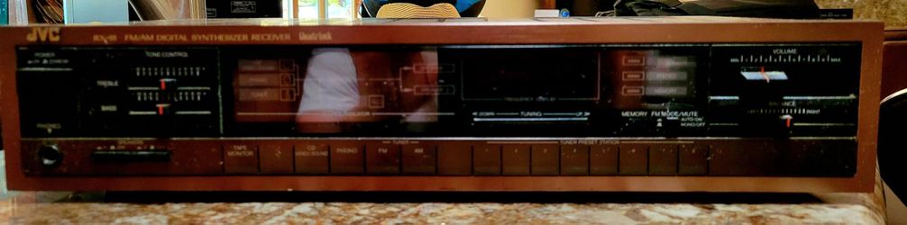 JVC RX-III AM/FM Digital Synthesizer Receiver Quartz lock