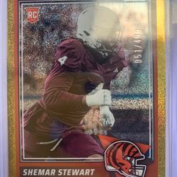 SCORE 2025 football Shemar Stewart 051/299 Rookie Card
