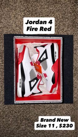 Jordan 4 Fire Red