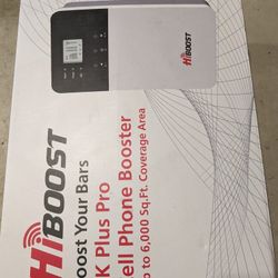 HiBoost 4k Plus Pro Cell Service Booster