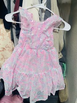 Little girl sequin dress