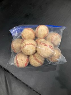 Dozen Practice Baseballs