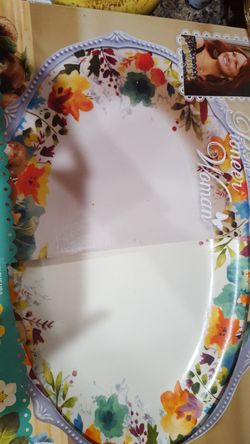 Pioneer Woman Ceramic Platter