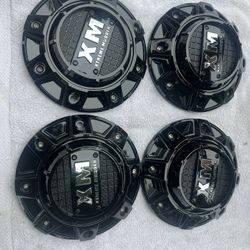 SET XTREME MUDDER WHEEL CENTER CAP CHROME
