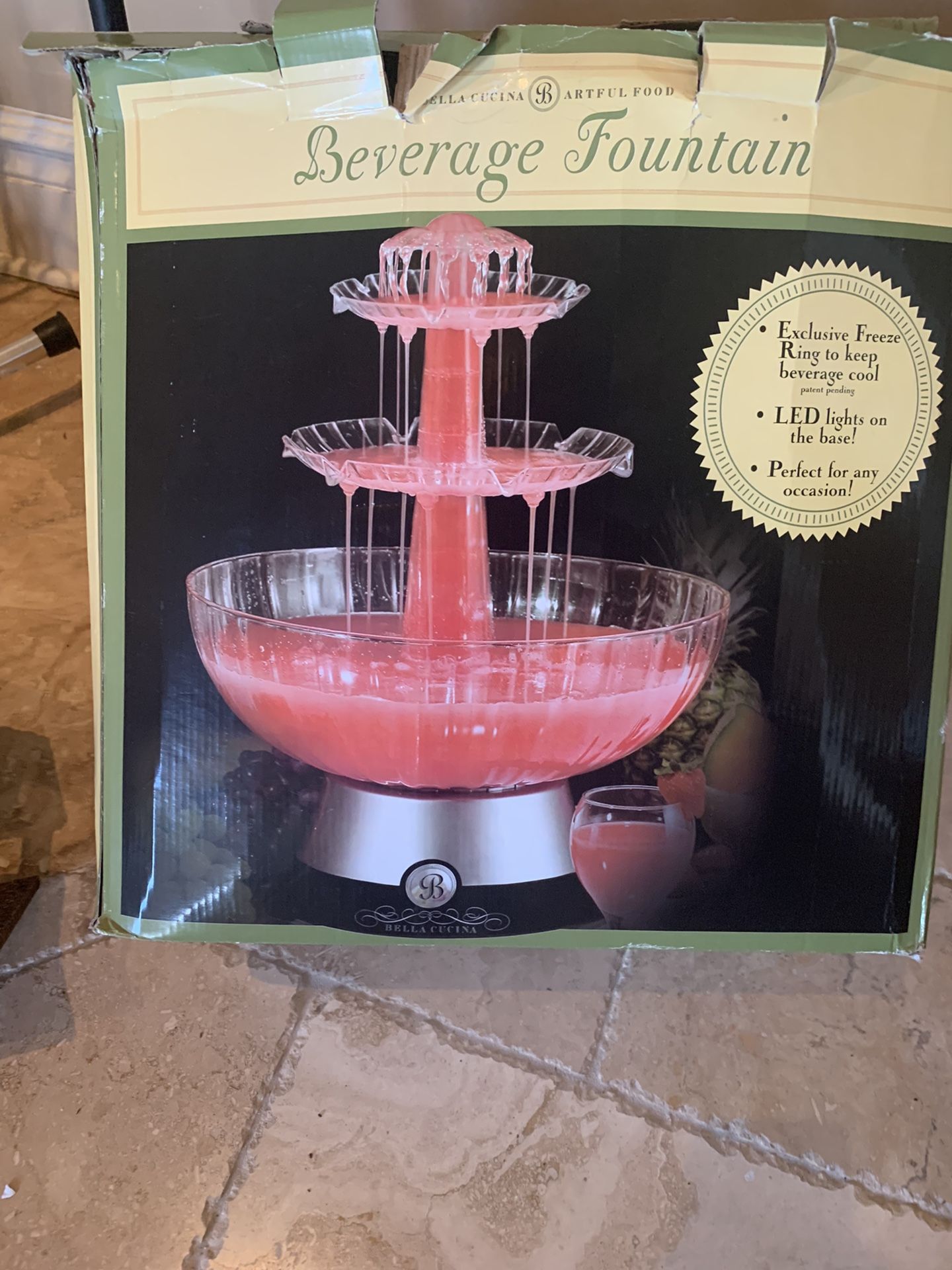 Electric Punch Bowl Fountain!!
