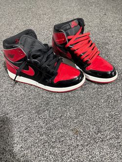 Jordan 1 high OG ‘patent bred’ size 7Y