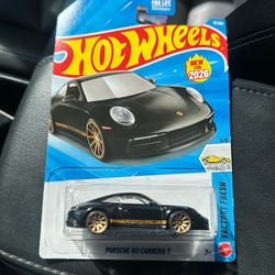 Hot Wheels Porsche 911 Carrera T Black