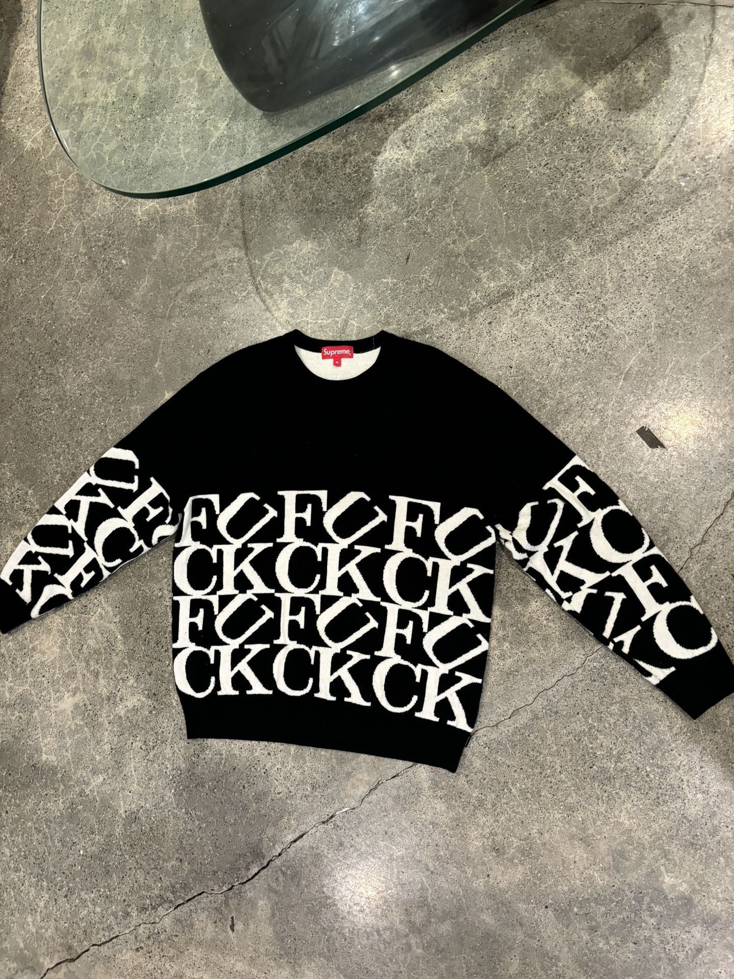 Supreme Crew Neck (L) worn twice
