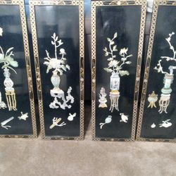 Oriental Art Panels 