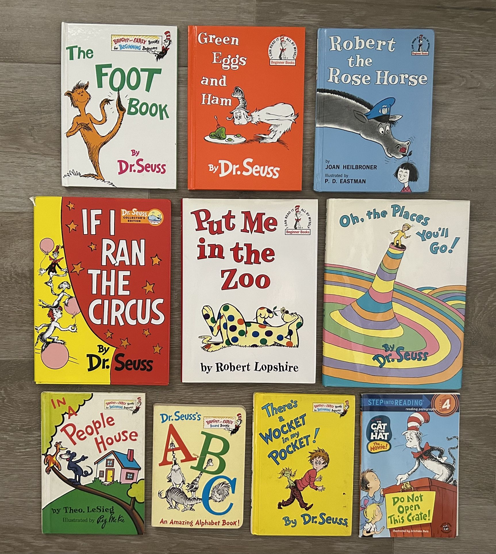 $20 FOR ALL - Dr Seuss Children’s Books Lot Of 10