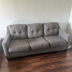 Gray Sofa Couch – Good Condition – Must Pick Up