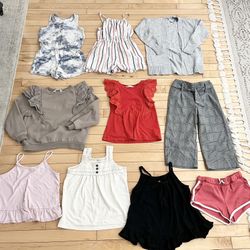 Small Size 6/7 Girls Set Of Clothing 