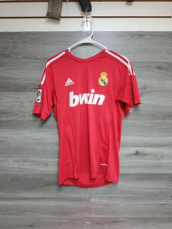 Cristiano Ronaldo 2011-2012 Adidas red real Madrid third kit