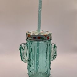 Cactus Glasses with Lid/Straw for Sale in Newport News, VA - OfferUp